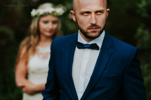 fotografia ślubna - Portret pana młodego