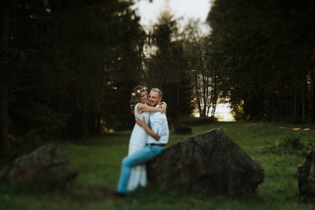 fotografia ślubna - Romantyczna sesja slubna Rybnik