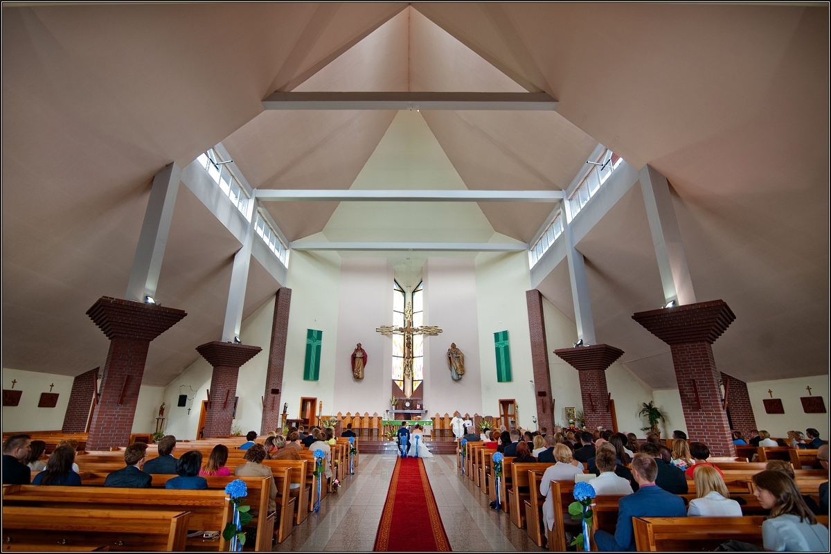 zdjęcia ślubne rybnik - Trwa ceremonia ślubu