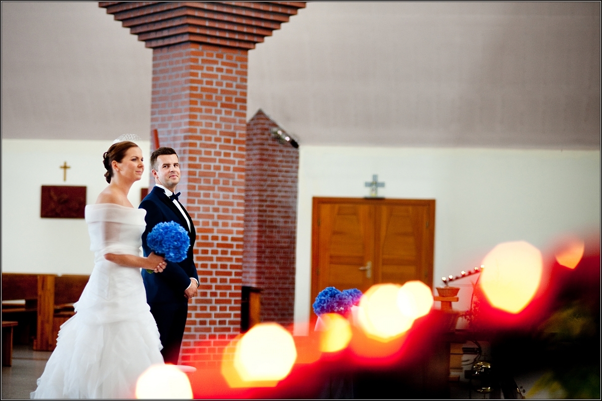 fotograf ślubny rybnik - Trwa ceremonia ślubu