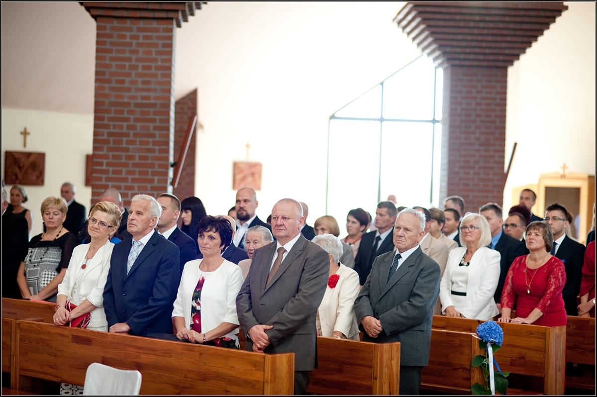 fotograf ślubny katowice - Trwa ceremonia ślubu