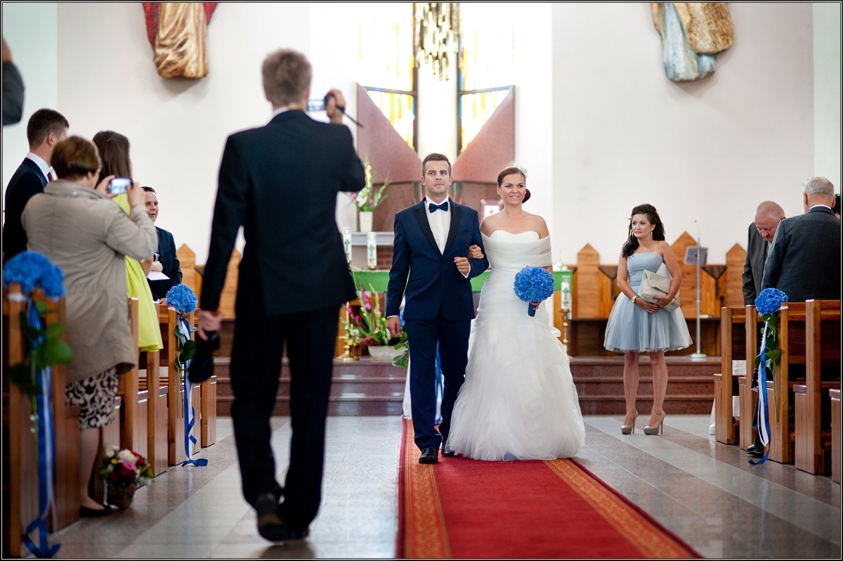 zdjęcia ślubne rybnik - Trwa ceremonia ślubu