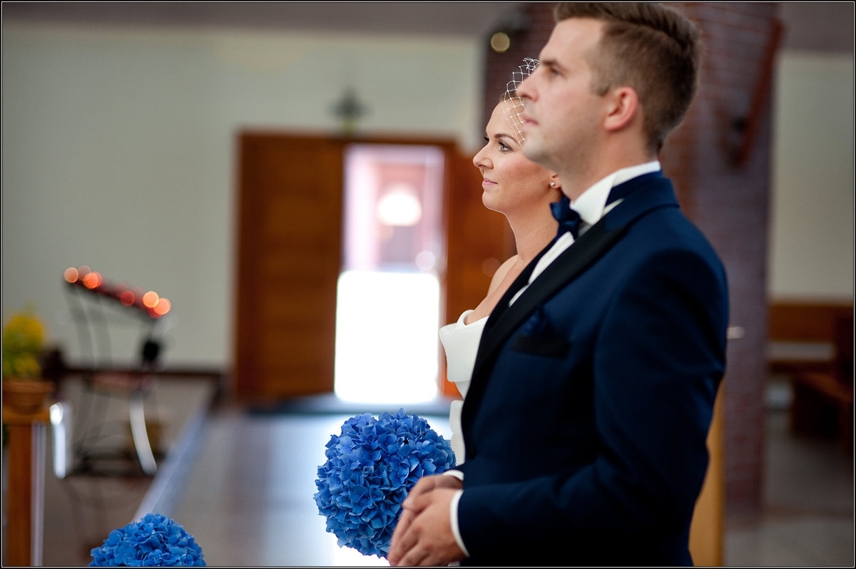 zdjęcia ślubne rybnik - Trwa ceremonia ślubu