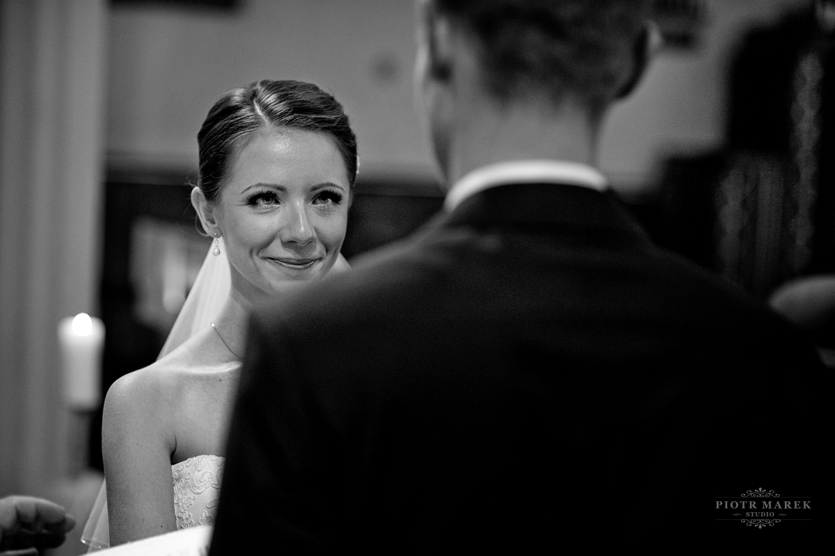 fotograf ślubny rybnik - Zostaje złożona przysięga małżeńska